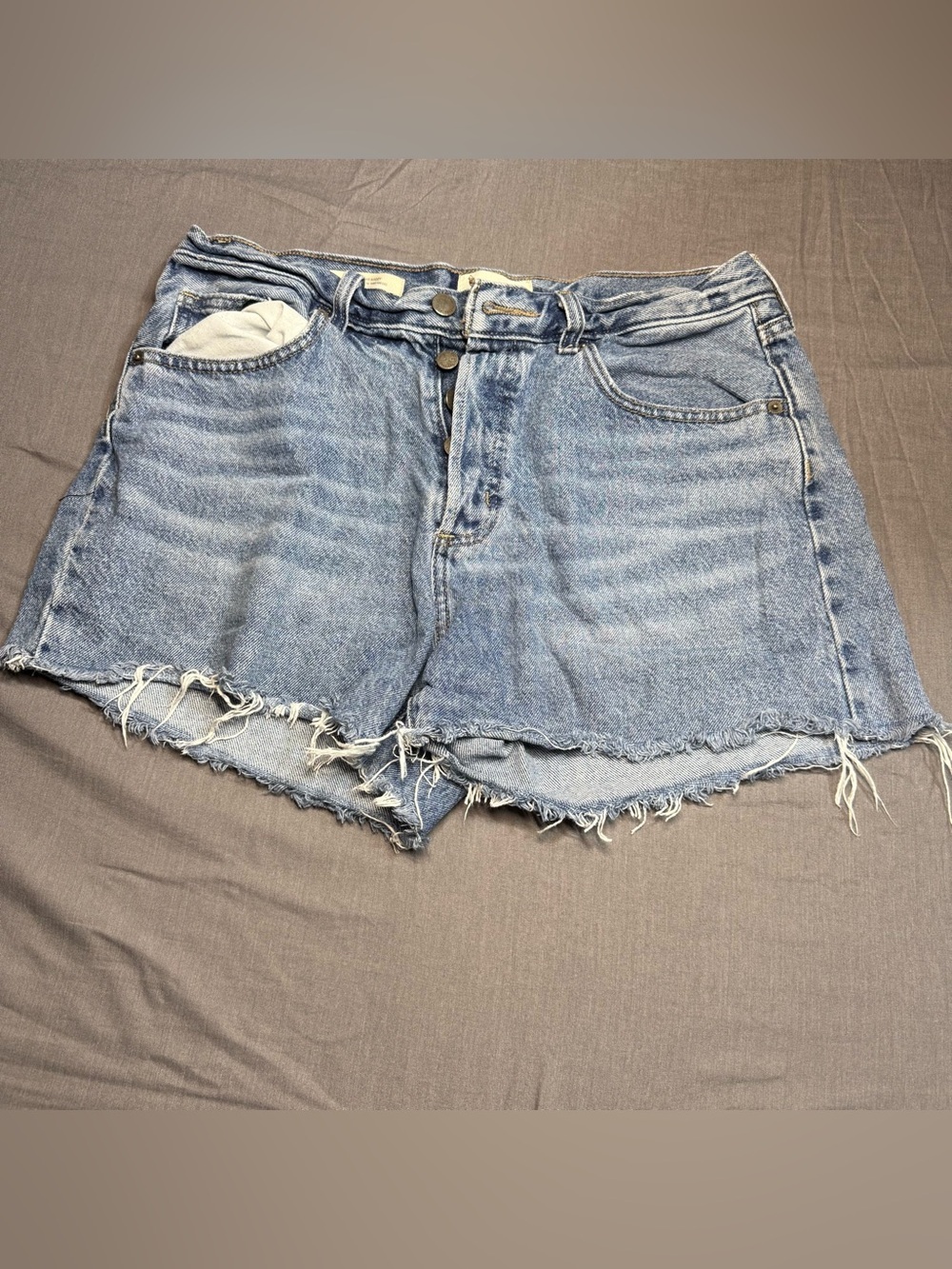 Universal Thread Light Blue Distressed Denim Cutoff Shorts